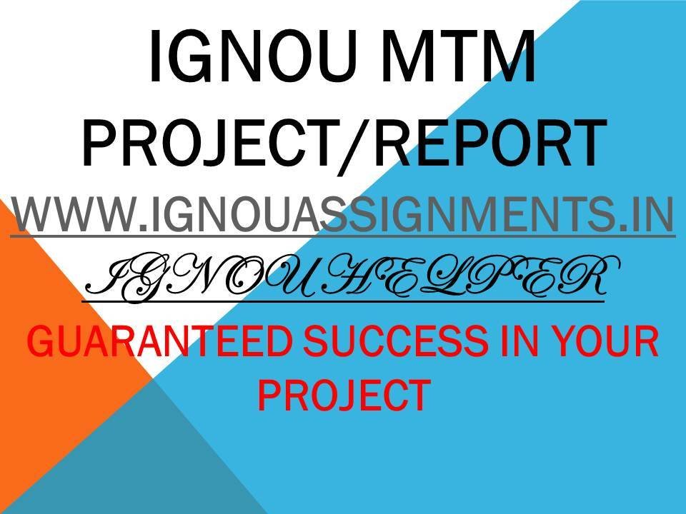 ignou-mtm-ma-tourism-management-mtm-16-project-report-ignou-solved