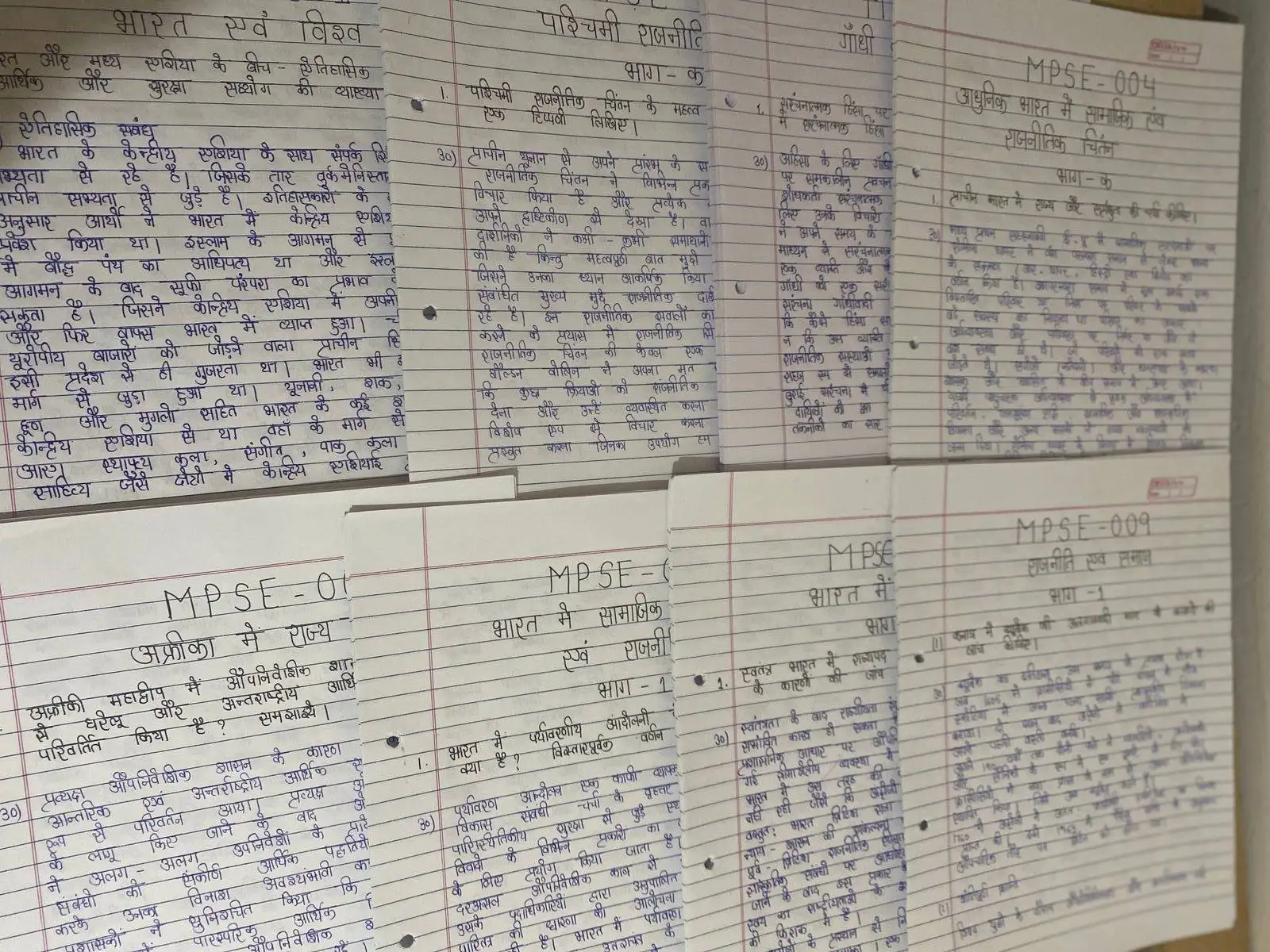 ignou handwritten assignment