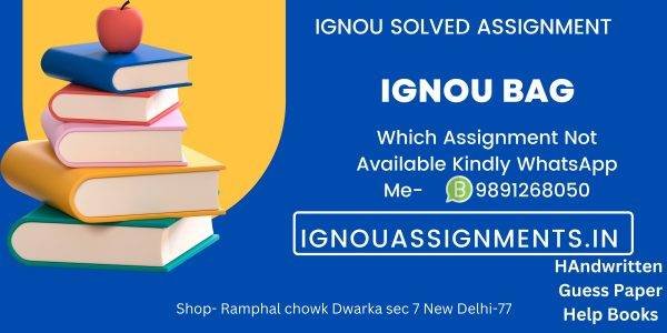 ignou assignment status 2022 bag