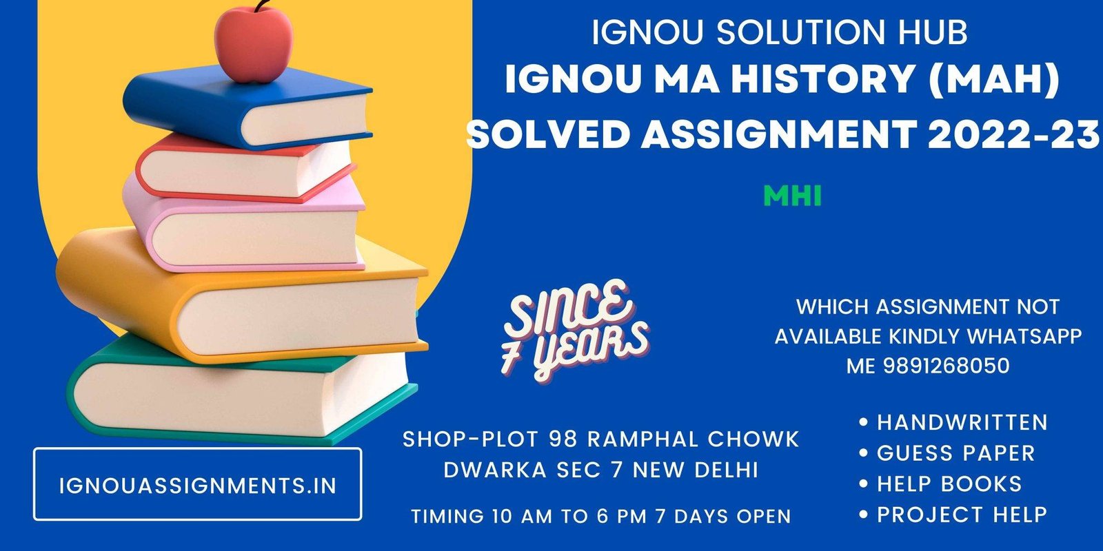 ignou ma history 1st year assignment in hindi