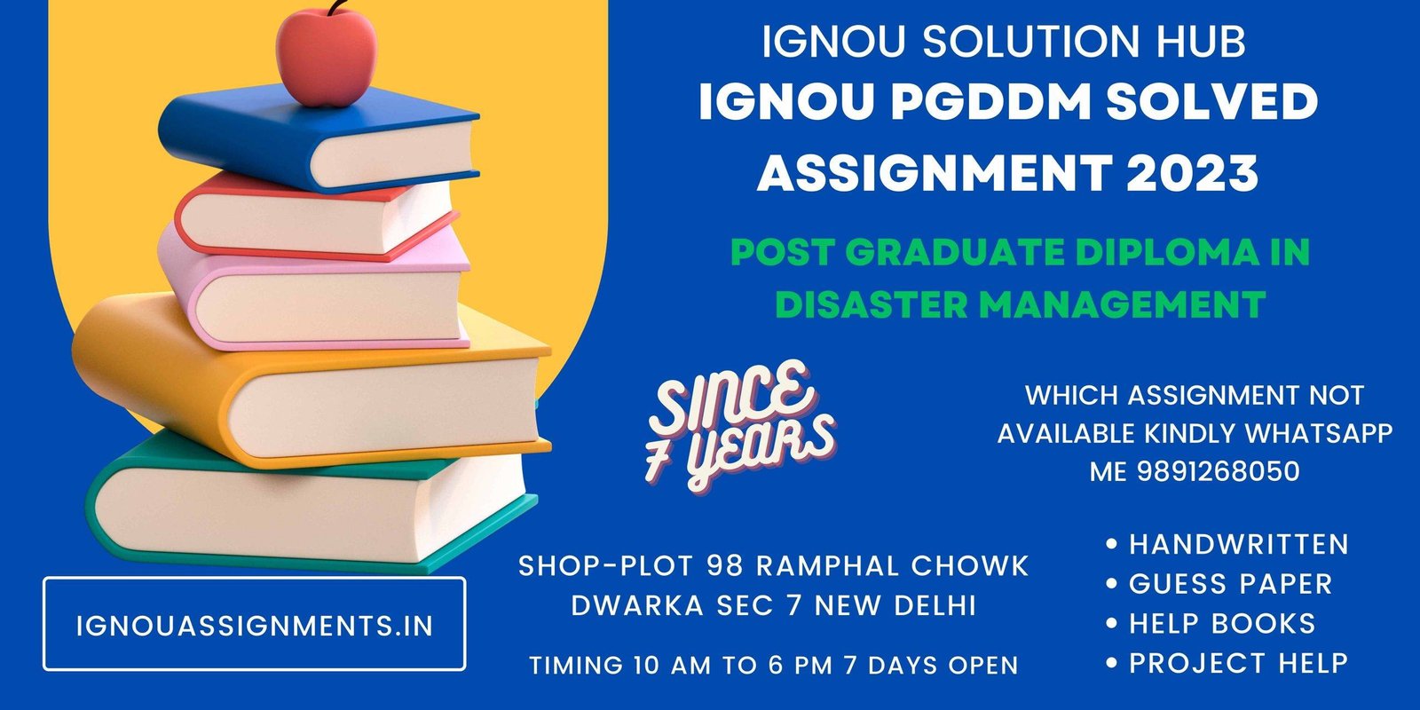 IGNOU PGDDM Solved Assignment 2023