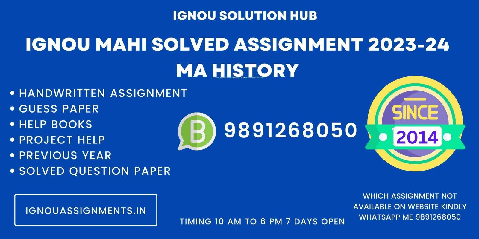 ignou ma history assignment 2023 in hindi