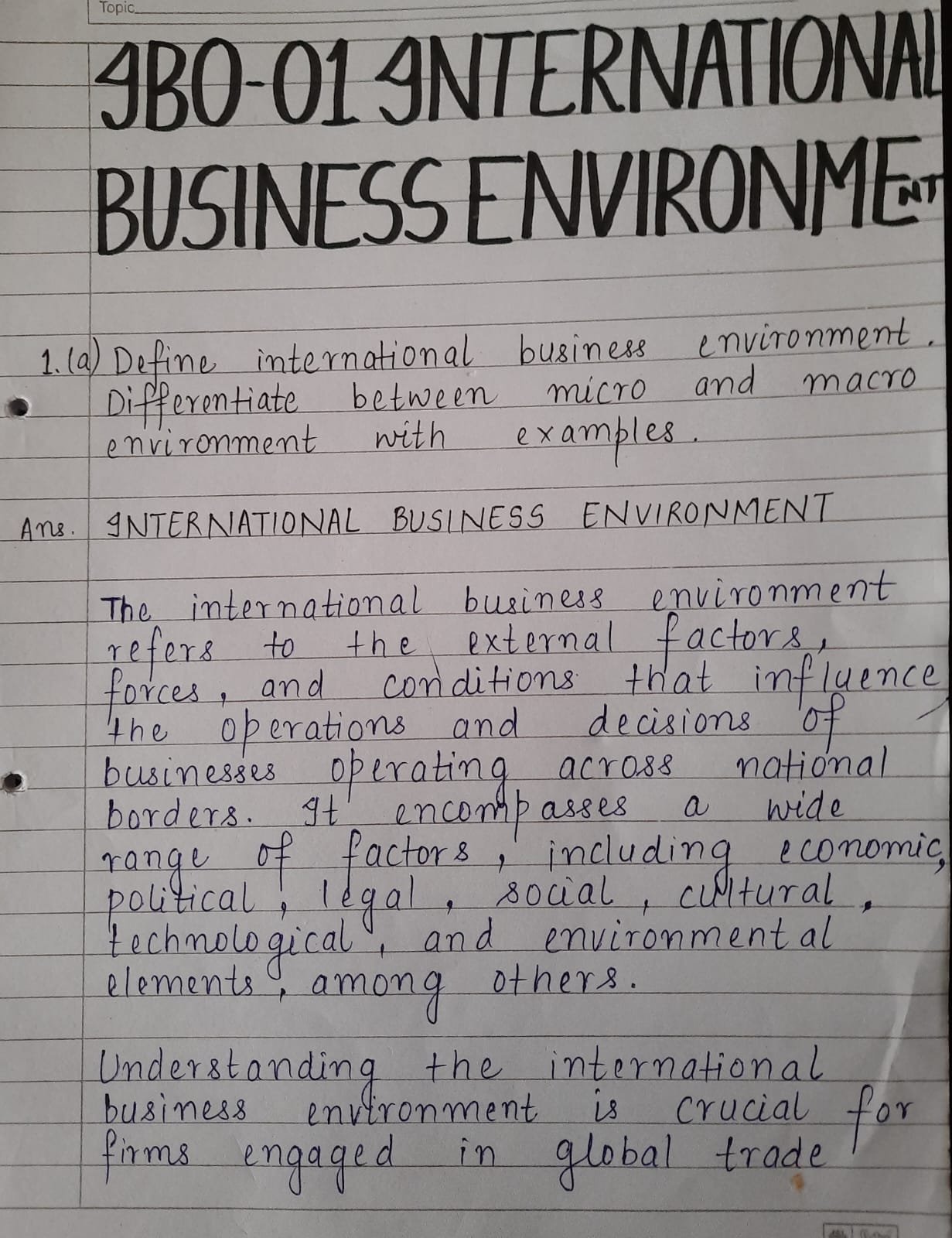 IGNOU handwritten assignment
