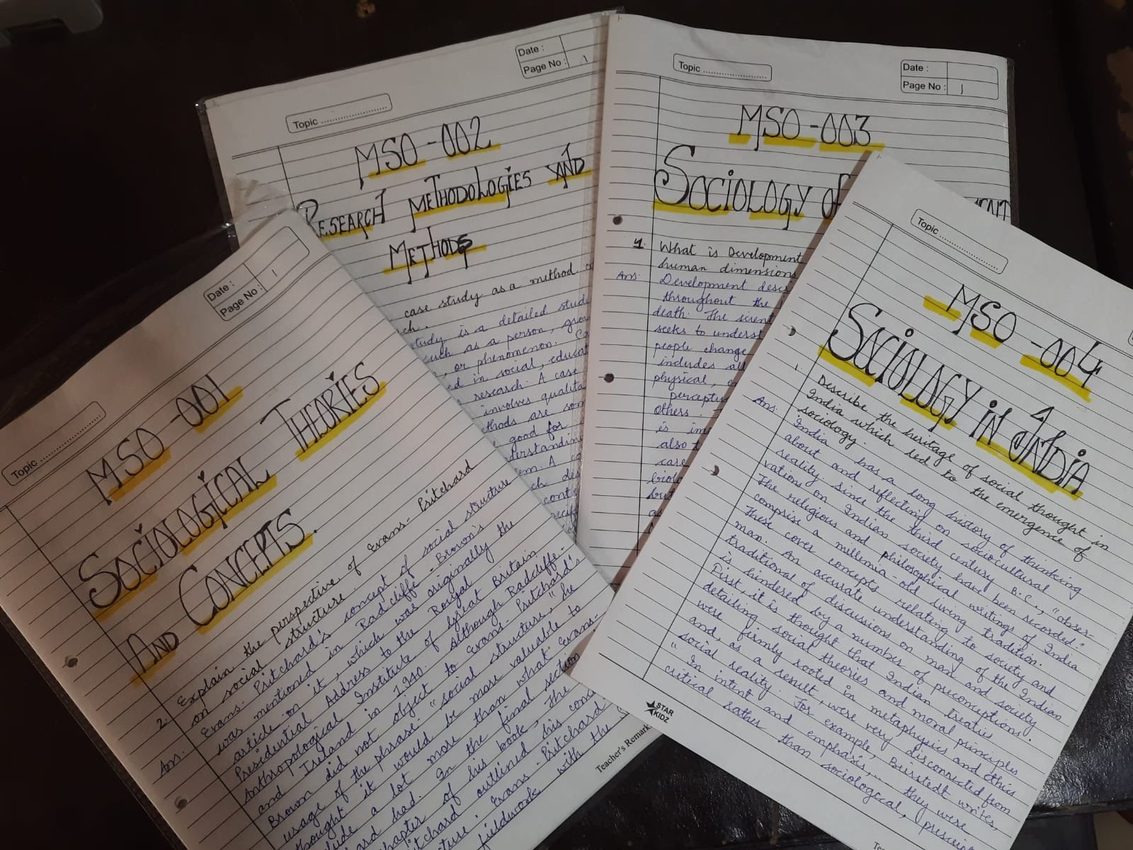 IGNOU handwritten assignment
