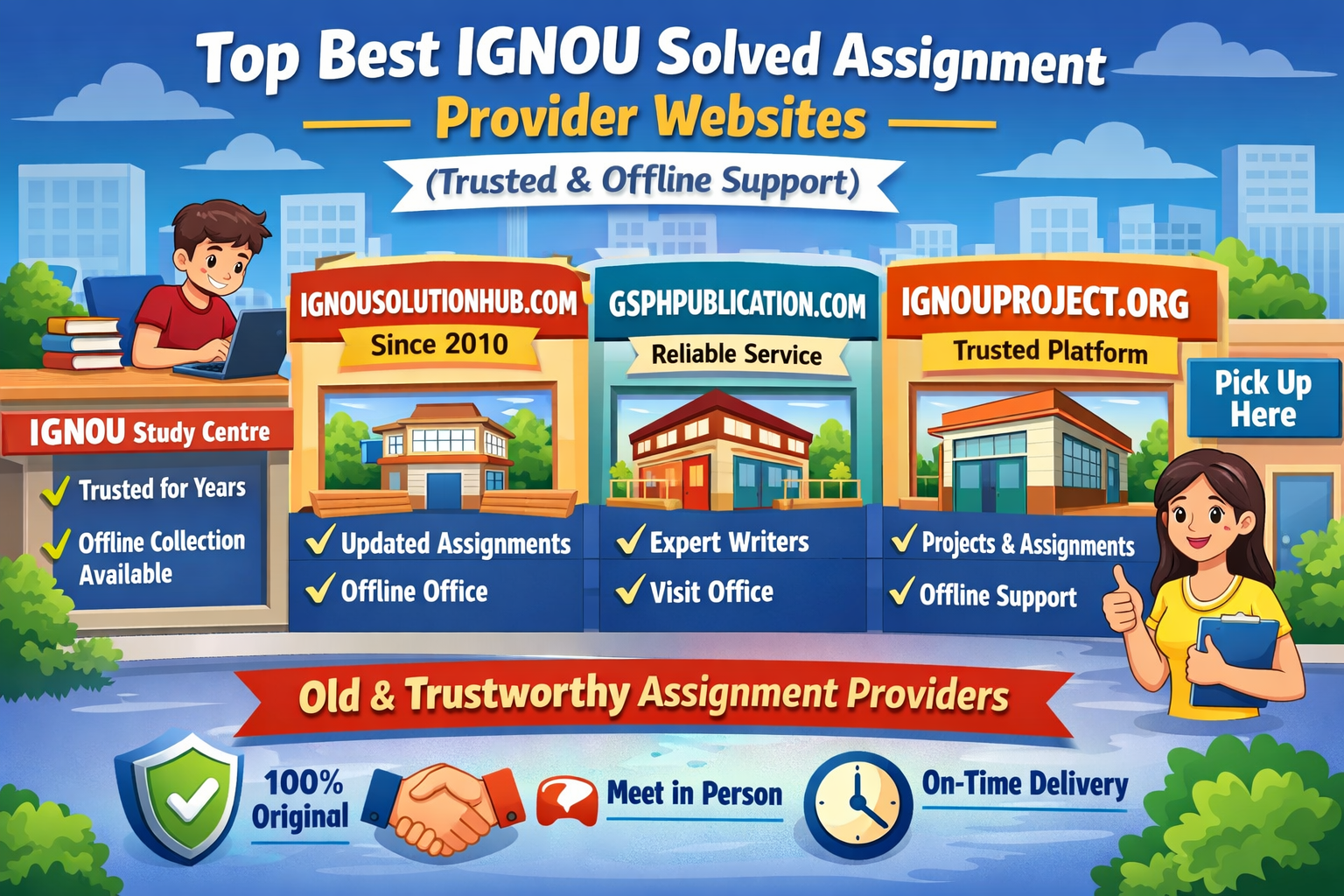 Top Best IGNOU Solved Assignment Provider Websites (Trusted)