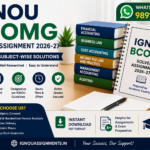 IGNOU BCOMG Solved Assignment 2026-27