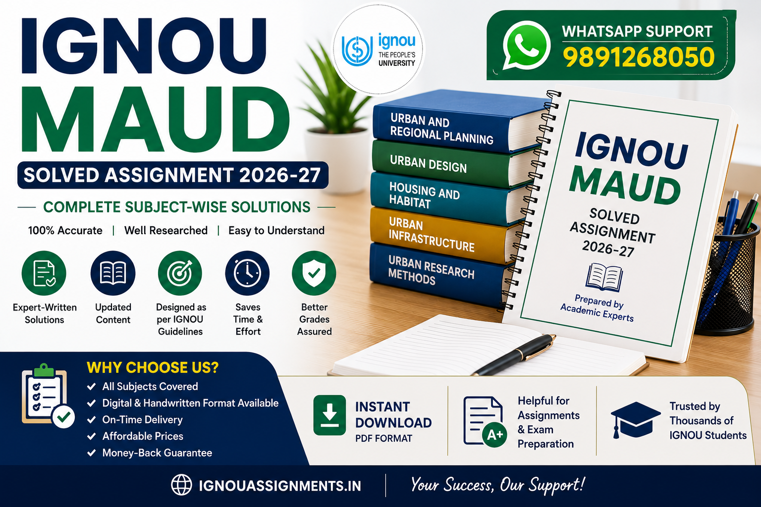 IGNOU MAUD Solved Assignment 2026-27
